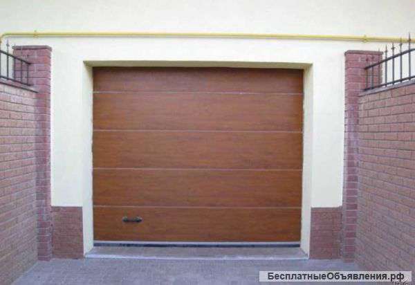 Секционные гаражные ворота