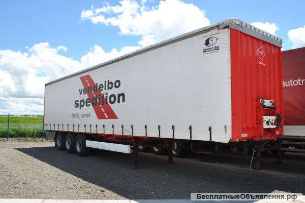 Полуприцеп Крона полная штора без пробега по РФ 2007 года выпуска только из Германии