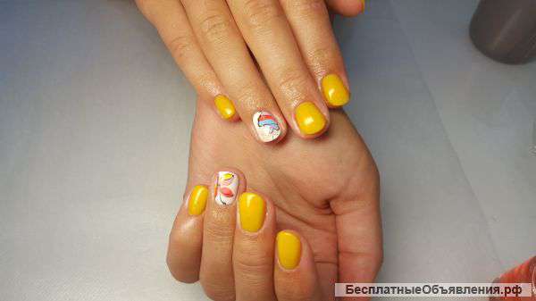 Маникюр + педикюр