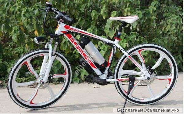 Стильный электровелосипед Porsche RD