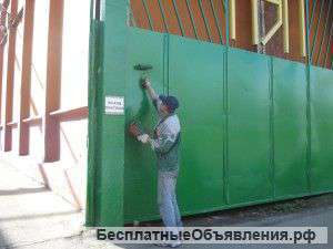 Покраска заборов и ворот