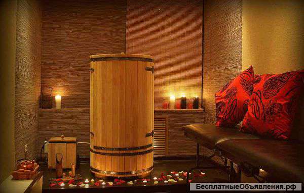 Мини сауна (кедровая фитобочка) с парогенератором