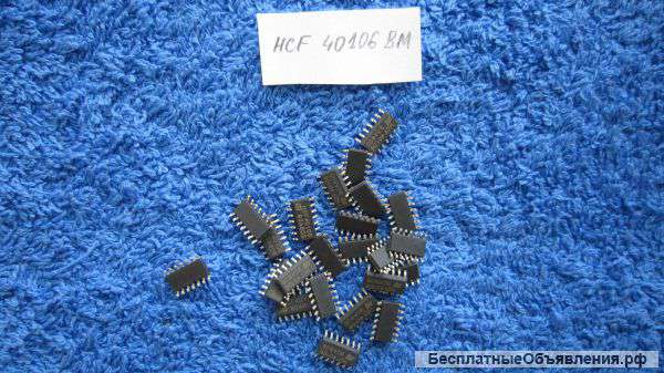 40106 smd (HCF40106 smd) Микросхема оригинальная НОВАЯ