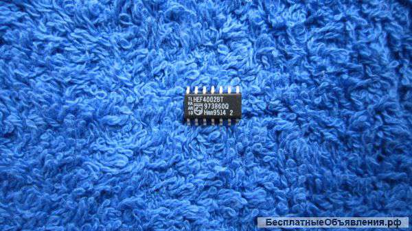 4002BT smd (HEF4002BT smd) Микросхема оригинальная НОВАЯ