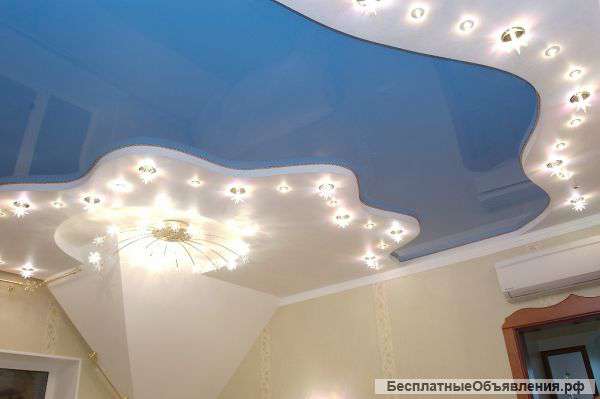 Изготовление и монтаж натяжных потолков в Новокузнецке