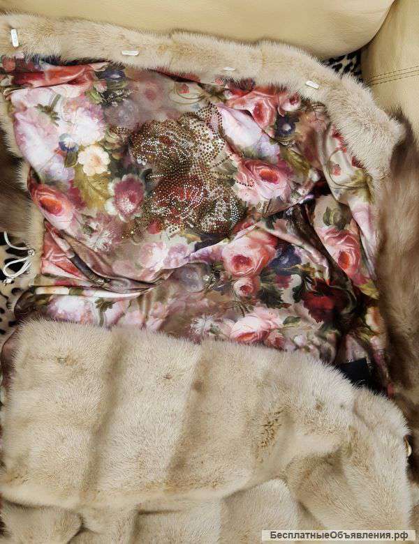 Новую норковую шубу номерную