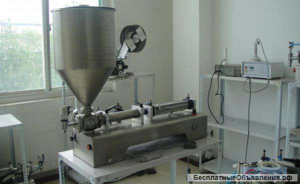 Поршневой розливочно-дозаторный станок