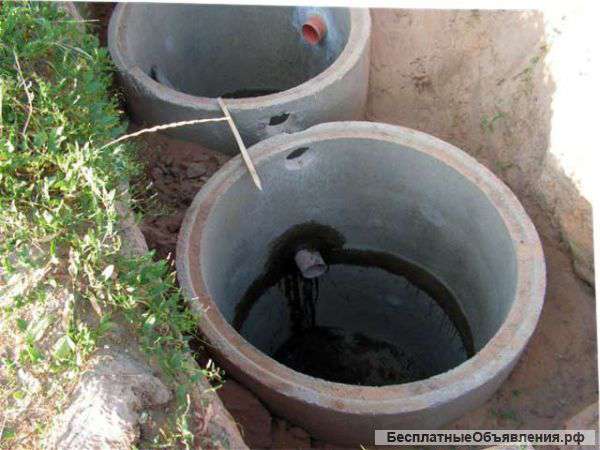 Септик под ключ от производителя. Кессон для скважины. Водопровод