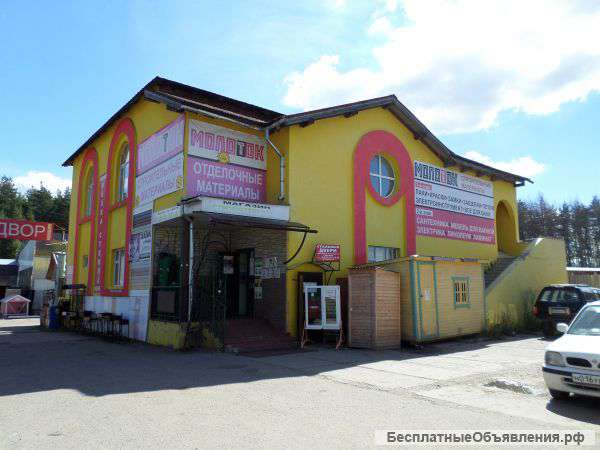 Двухэтажное здание + 40 соток