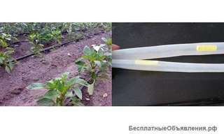 Линия для производства труб капельного орошения со встроенными пластинками