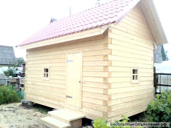 Строительство срубов бань и домов