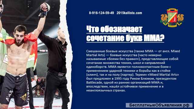 ММА – смешанные единоборства в Зеленограде