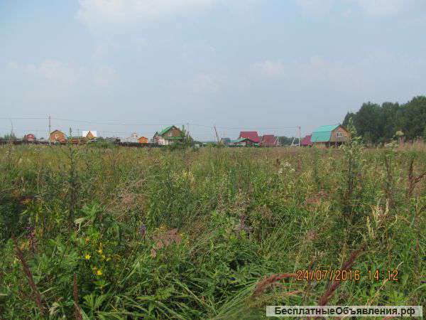 Земельный участок 10 соток в СНТ "Бобковское раздолье"