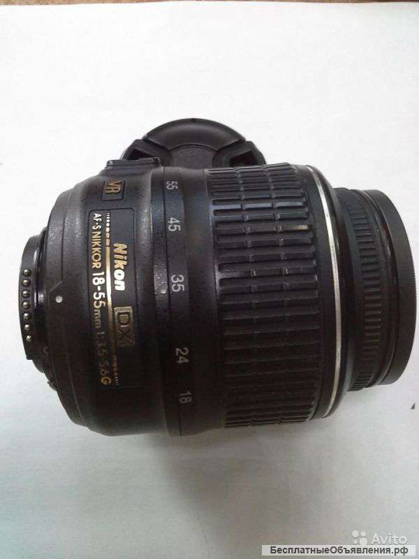 Объектив AF-S DX Zoom-Nikkor 18-55mm f/3.5-5.6G