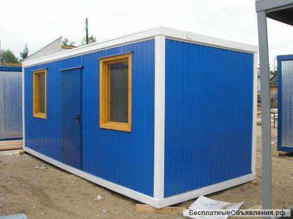 Аренда бытовок для проживания размеры 2,4*6 метров