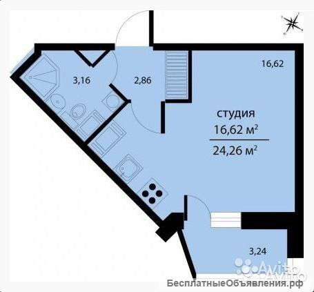 Студию в ЖК"Город Мастеров"
