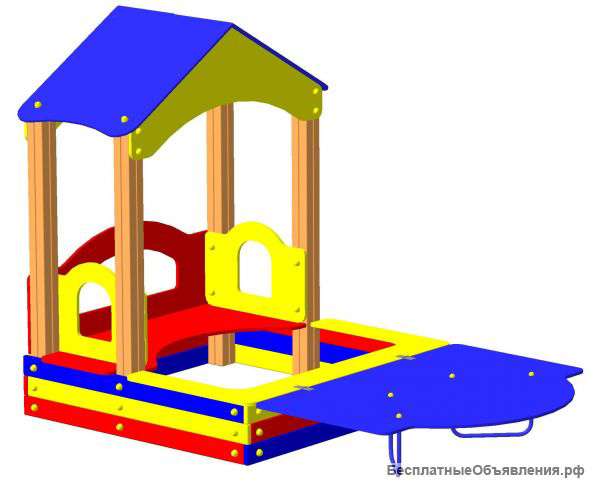 Детские песочницы и песочные дворики от производителя