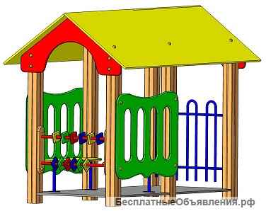 Детские домики и беседки для улицы