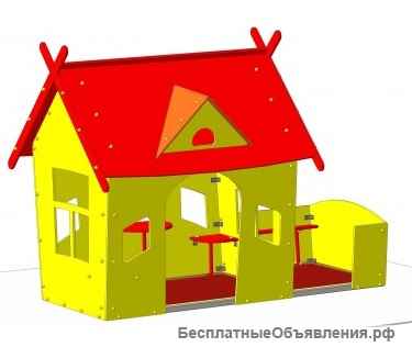 Детские домики и беседки для улицы