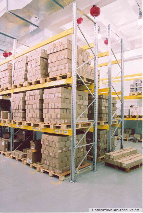 Стеллажи паллетные