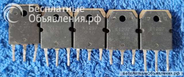 2SK1297 (K1297), Hitachi Semiconductor, Silicon N-Channel MOS FET 100W 60V 40A оригинальный ДЕМОНТАЖ