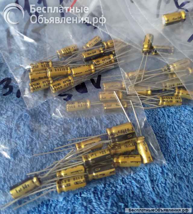 Остатки деталей из СССР и пересортица nichicon