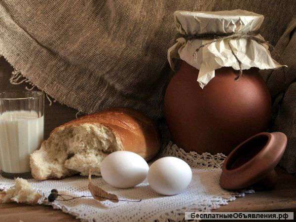 Яйцо домашнее куриное, перепелиное, молоко козье