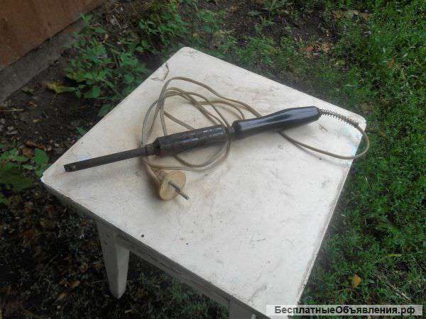 Электропаяльник б/у
