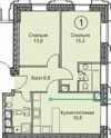 2-х ком.кв (64 м/кв) г. Москва. ул. Ходынская. д.2
