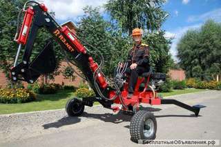 Мини-экскаватор прицепной HBP-9