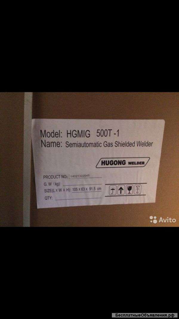 Сварочный полуавтомат Hugong hgmig 500