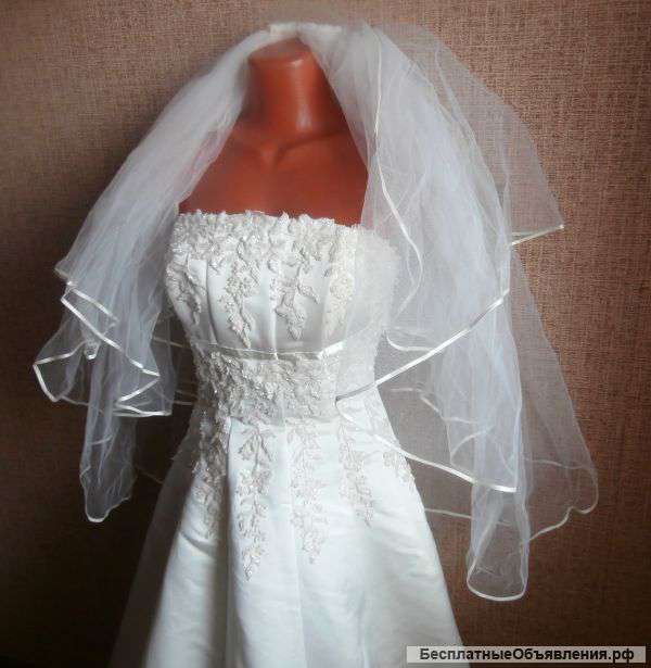Свадебное платье+аксессуары в комплекте