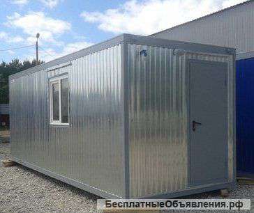Бытовки готовые из стали размерами 2,4*6 метров аренда