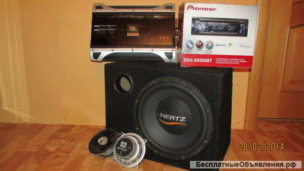 Великолепный комплек автозвука