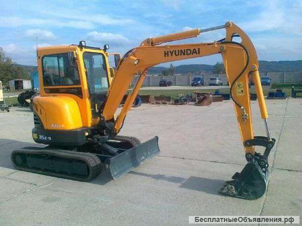 Мини-экскаватор Hyundai R35Z-9