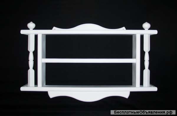 Полка для икон прямая 3-хъярусная КУП