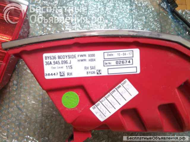 Фонарь Бентли Бентайга. Bentley Bentayga I, 2015-2020.