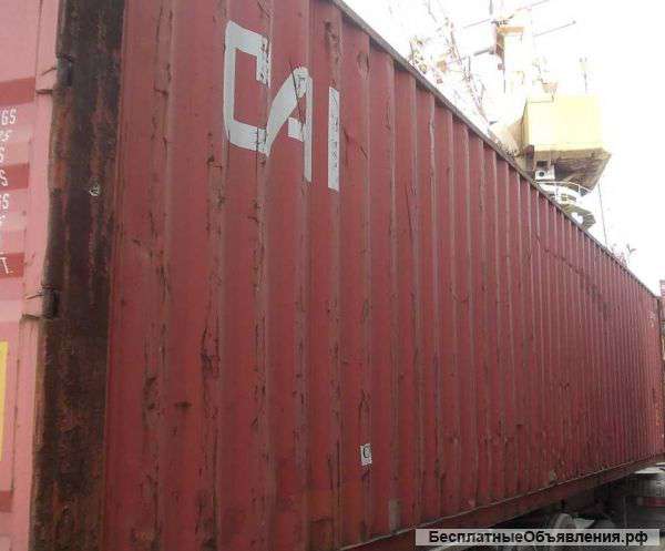 Автоперевозки морской контейнер на 45 футов металлический б/у
