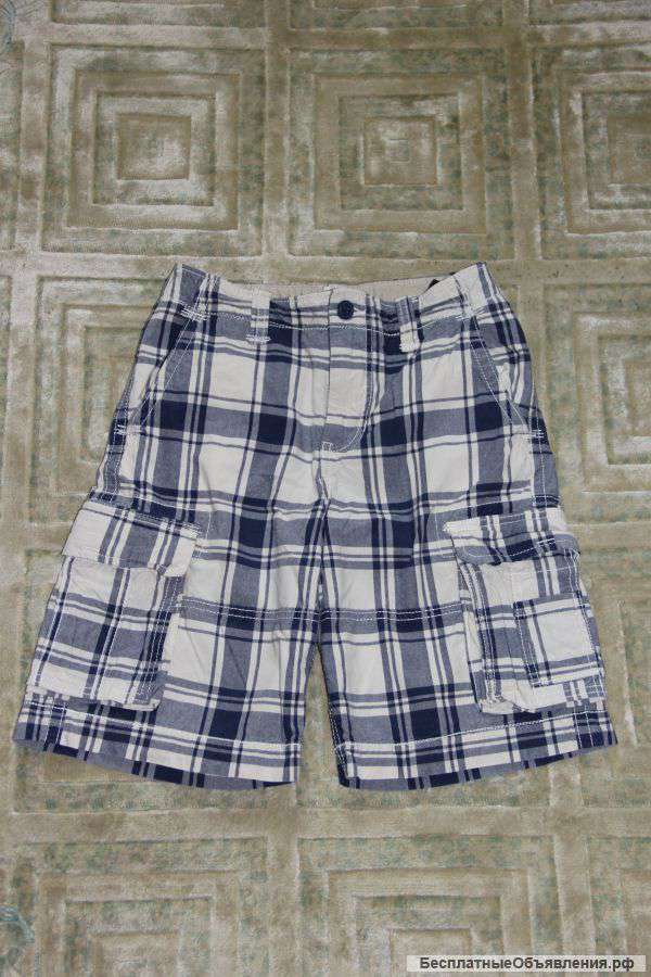 Шорты в клетку GAP Kids, р. 146, 9 - 10 лет (М)