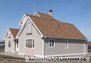 Фасадные панели.Сайдинг.Мягкая черепица.Водосток.