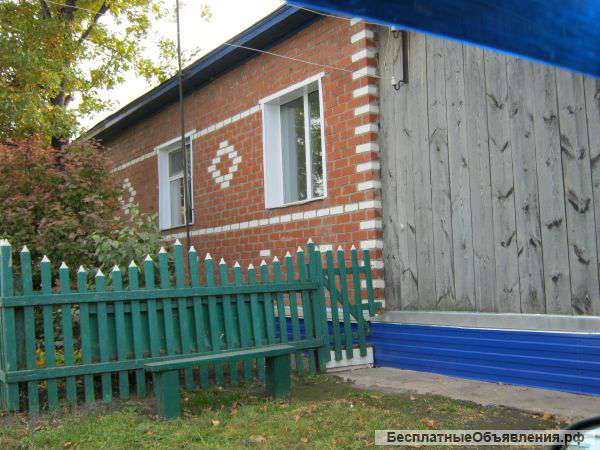 3-х комнатную квартиру в 2-х квартирном доме