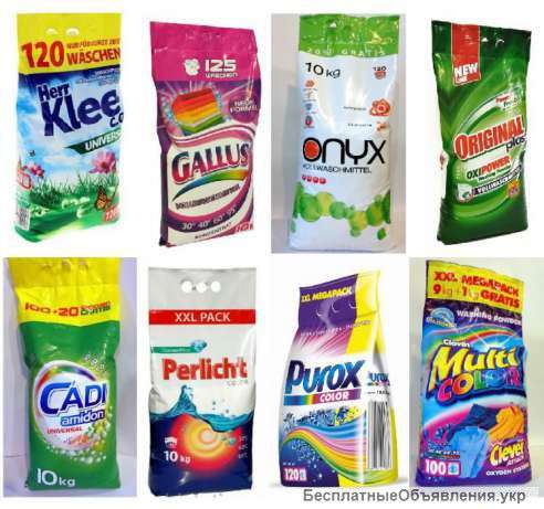 Европейские стиральные порошки по самым низким ценам