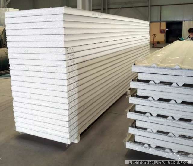 Сэндвич-панели с утеплителем из пенополистирола
