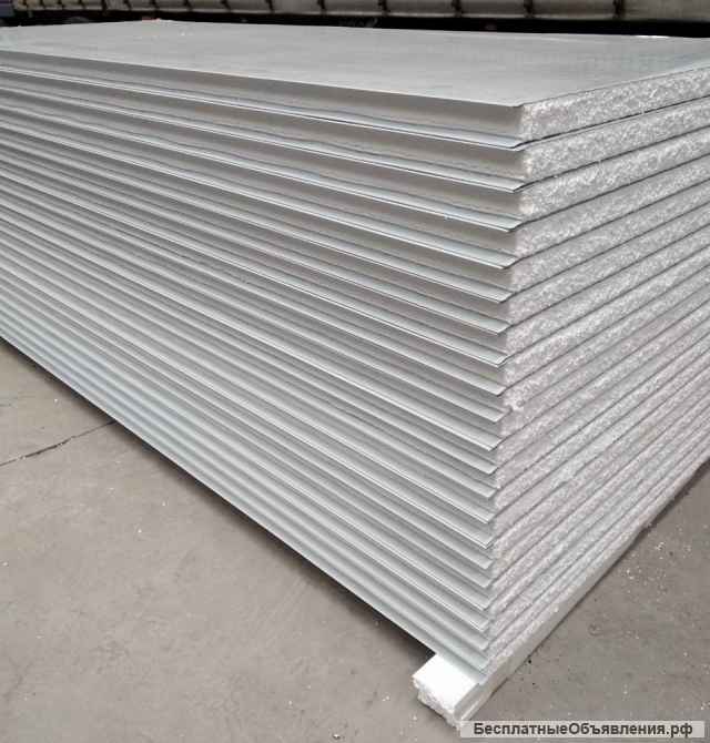 Сэндвич-панели с утеплителем из пенополистирола