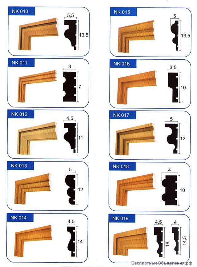 Теплоизоляционные фасадные элементы из пенополистирола "Teplofasad"
