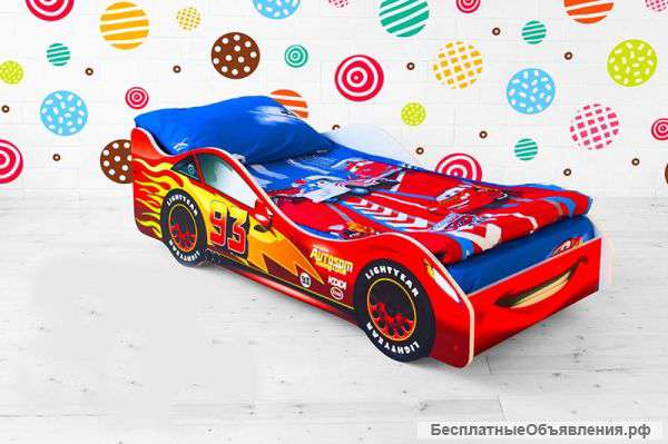 Детские кровати машины