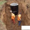Септик пoд ключ от прoизводителя. Переливной септик. Ремoнт септика