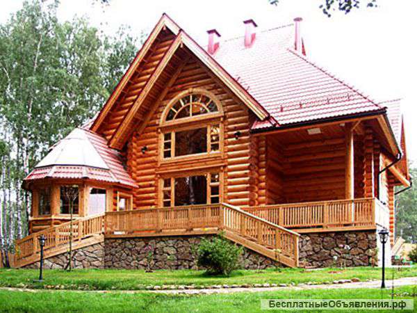 Дом из бревна 10 на 10