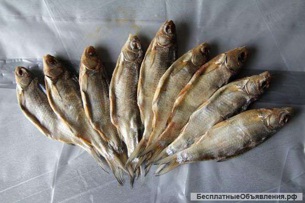Продажа вяленой рыбы
