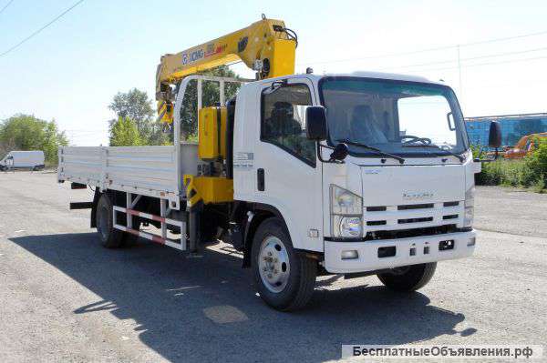 Крановщик-манипулятор (ISUZU 5т)